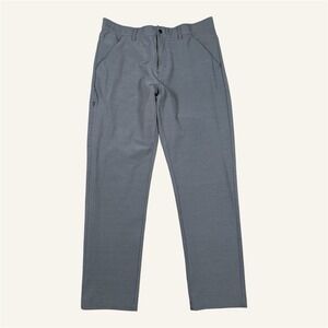 Bylt Premium Basics Kinetic Pants Size 36x30 Gray Performance Stretch 5-Pocket